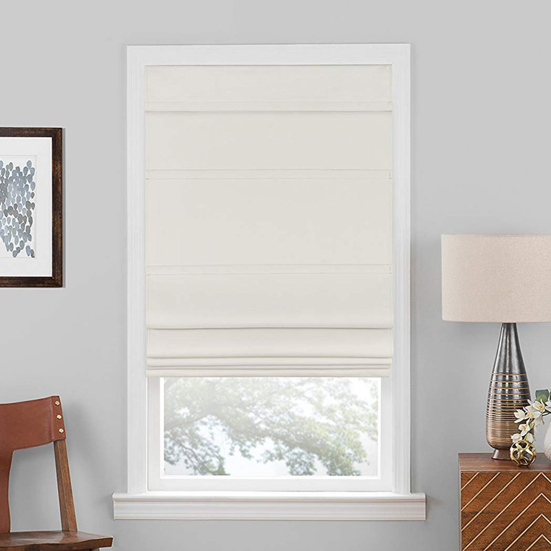 Darby Home Co Cordless Roman Blackout Roman Shade Wayfair